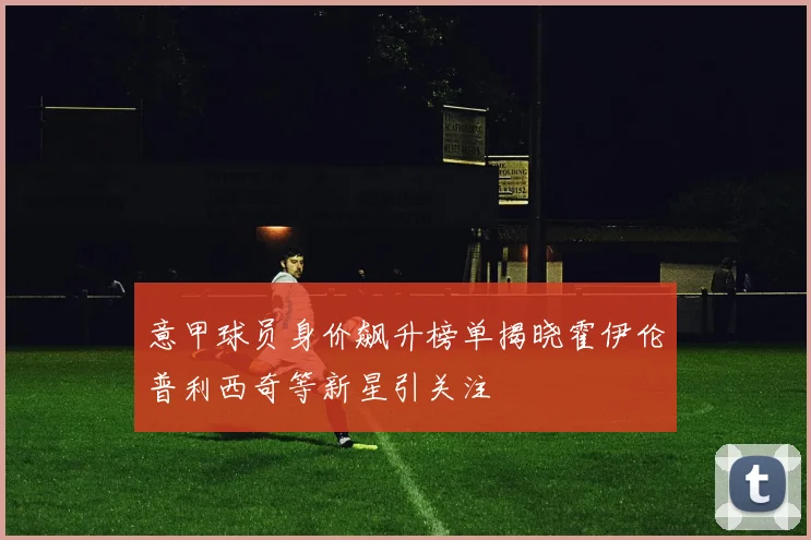 意甲球员身价飙升榜单揭晓霍伊伦普利西奇等新星引关注